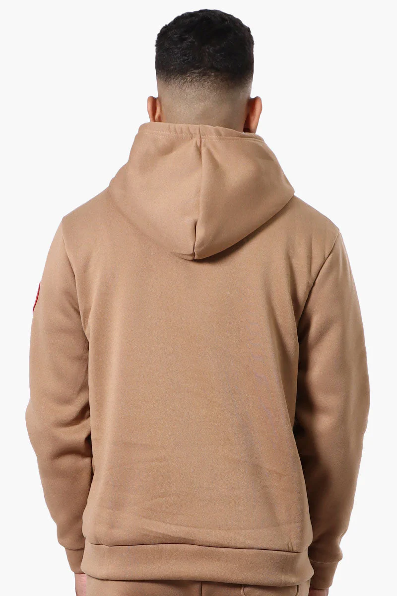 Canada Weather Gear Chest Logo Hoodie - Brown - Image 3