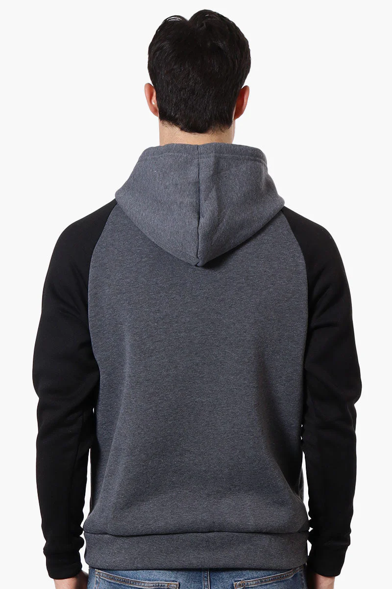 Canada Weather Gear Colour Block Chest Logo Hoodie - Black - Image 3