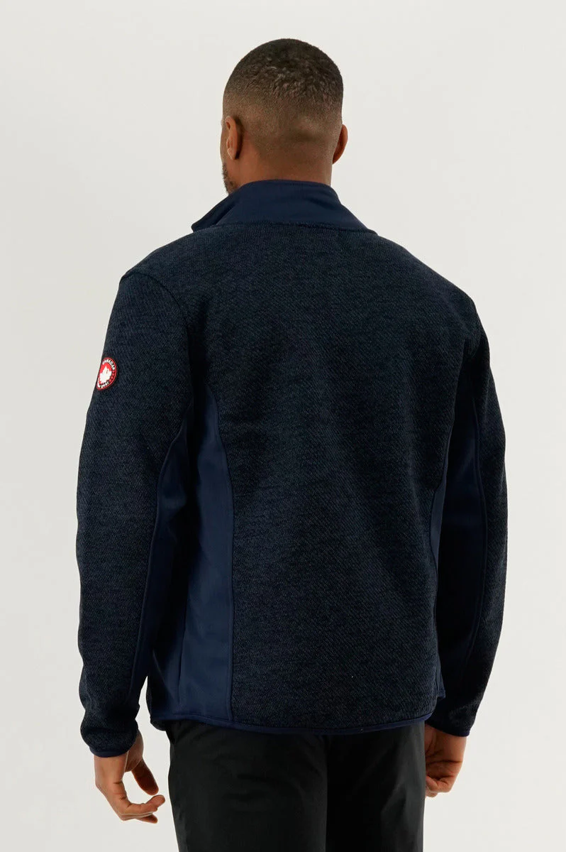 Canada Weather Gear Fleece Lightweight Jacket - Navy - Image 3