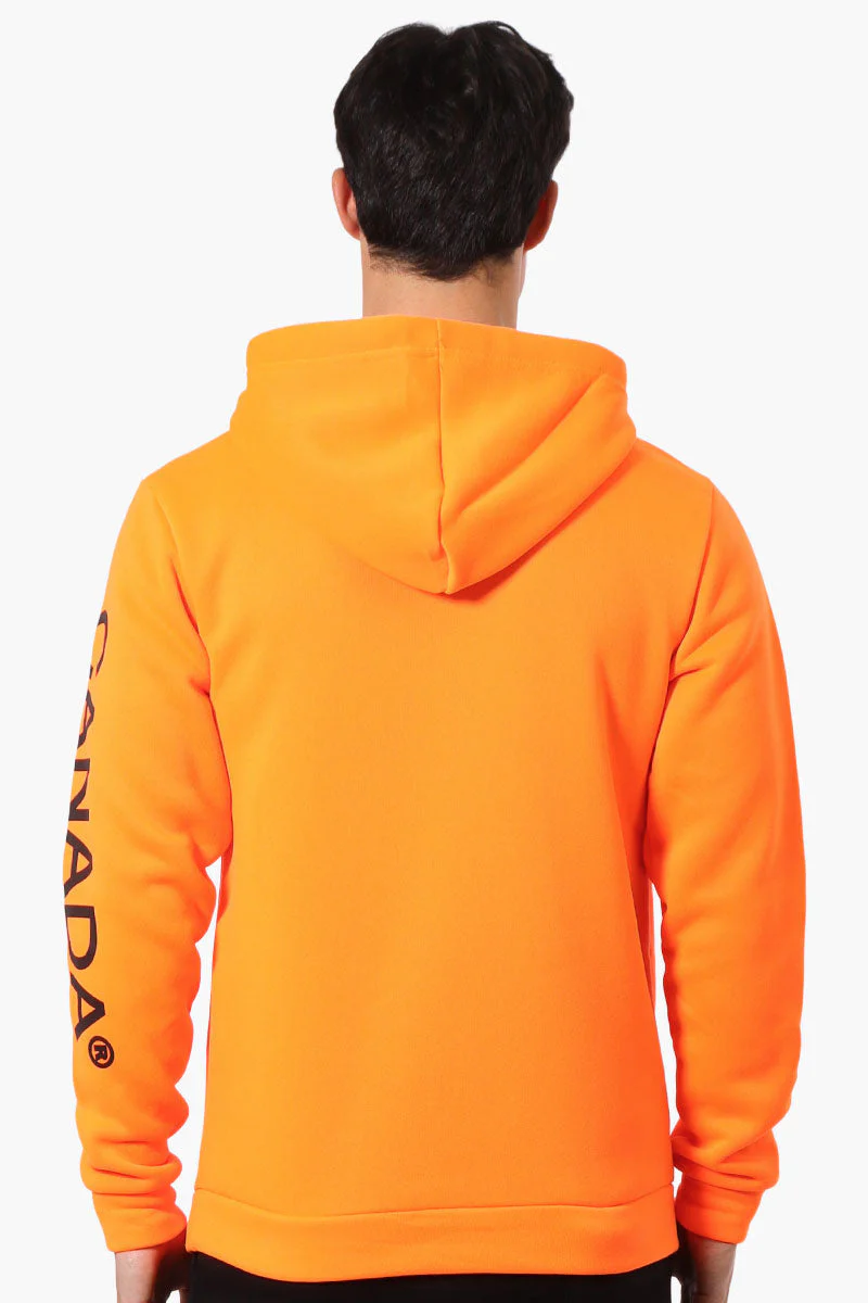 Canada Work Gear Logo Sleeve Hoodie - Orange - Image 3