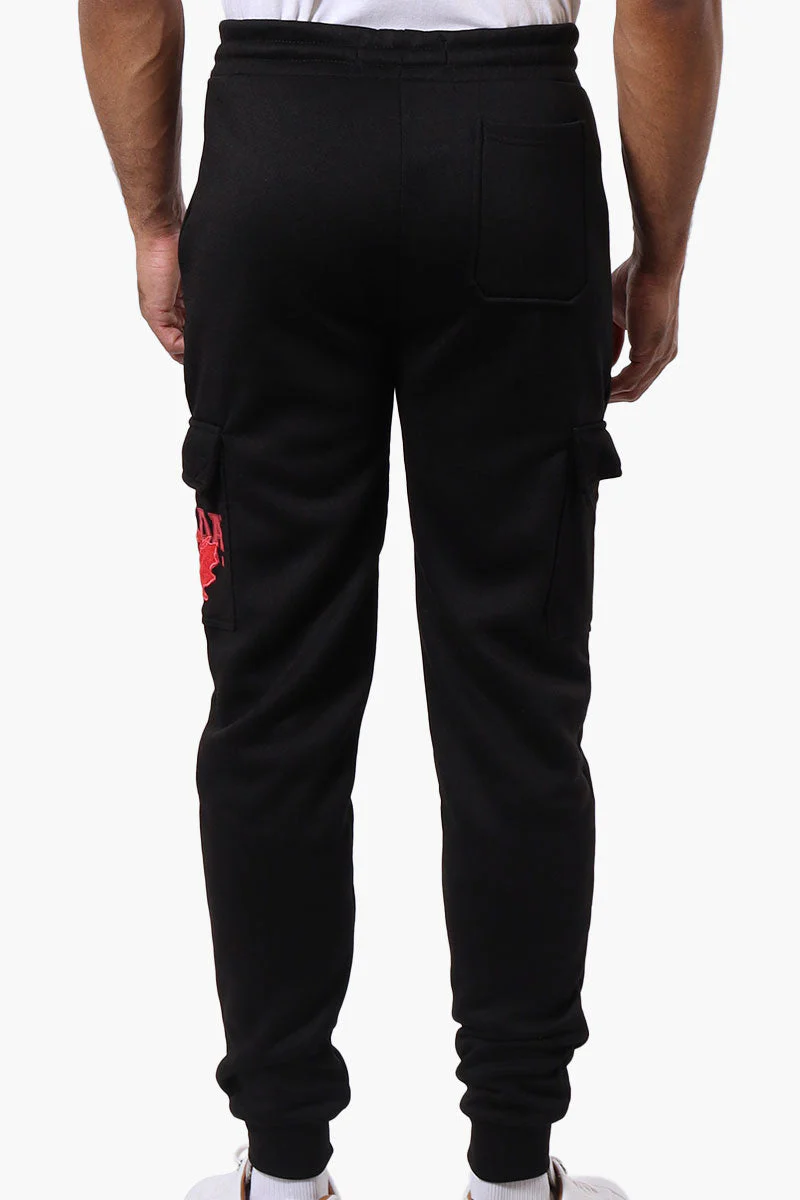 Canada Weather Gear Tie Waist Cargo Joggers - Black - Image 3