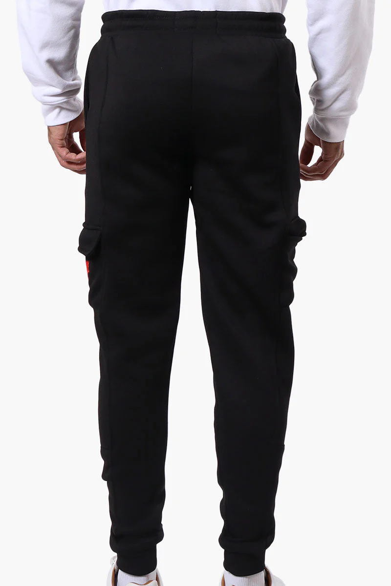 Canada Weather Gear Tie Waist Cargo Joggers - Black - Image 3